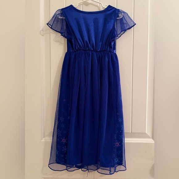 Disney Frozen Blue Kids Nightgown - Picture 2 of 4